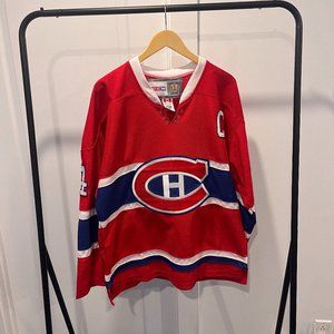 Jean Beliveau Vintage Official Vintage Jersey Size 48